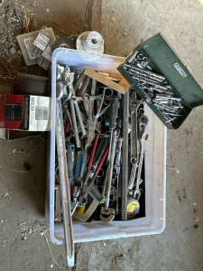 OFFSITE CALDWELL - Large Selection Of Household/ Garage Tools: Wrenches, Drill Bits, Sockets, Filter, and Much More