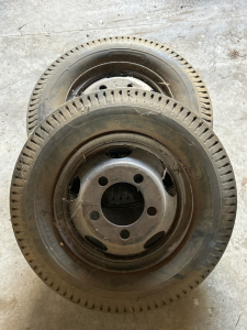 OFFSITE CALDWELL - (2) 7.00-17 Nylon Ply Rating Tires