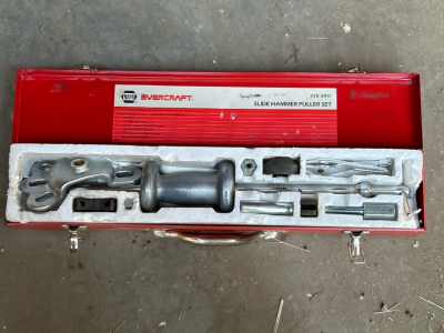 OFFSITE CALDWELL - Evercraft Slide Hammer Plummer Set In Red Case