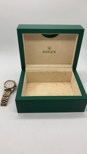 Rolex Watch and Display Box