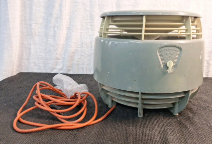 (1) Vintage Fresh'nd Aire Fan By CORY Hassock Style MCM Model F12-3B