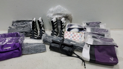 Women Sandal Shoes and Comestic Bags