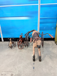 (3) Decorative Rocking Horses