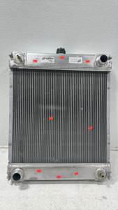 (1) RCP Aluminum Radiator p/n 39000065 Measures 25&rdquo; Tall 21.25&rdquo; Wide 4&rdquo; Deep .
