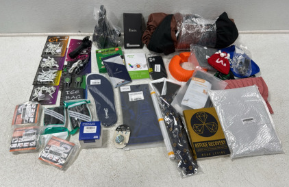 Amazon Returns Assorted Items Golf Equipment, Waterproof Cable Connectors , RV Wastewater Dump Valve , Spa Cover , External Air Conditioner Cover , Dog Clothes and More ..