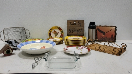 Rooster Dish Set and More
