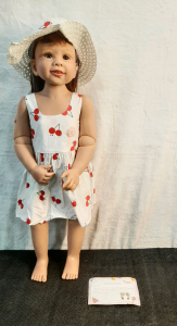 (1) Pinky Reborn - 34" Tall Toddler Doll