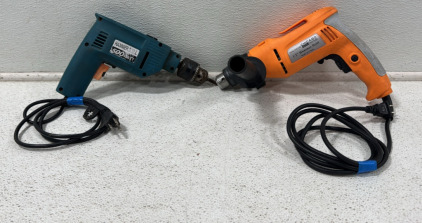 Corded HammerDrill&rsquo;s wo/ Keys