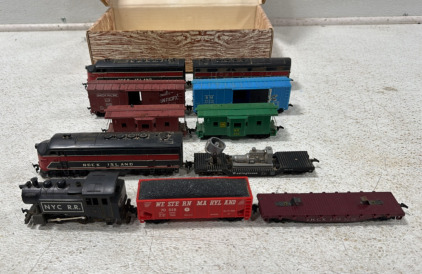 HO Scale Vintage Collection Of Model Trains
