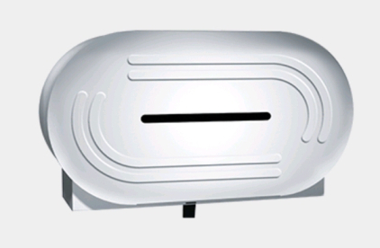 (1) ASI - 10-0039 - Low Profile 9&Prime; Jumbo Roll Toilet Tissue Dispenser &ndash; Surface Mounted