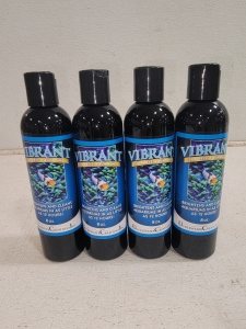 (4) Vibrancy for Reef Aquariums 8oz.