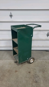 Tool Cart, Drills And Manuel Winch