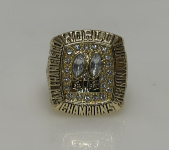 San Francisco 49ers 1981 Super Bowl XVI Championship Ring Replica