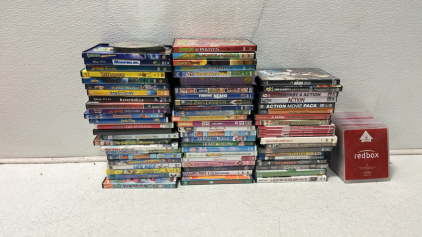 Assorted DVDs, Action , Horror, Children
