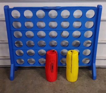 Life Size- 46&frac12;"x 39" Connect-4-Game!