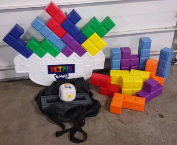 Life Size-Tetris Stacking Blocks Game