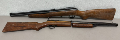 Crosman 140 .22 Cal Air Rifle, Pneumatic Pump, USA Made, 1950s-60s