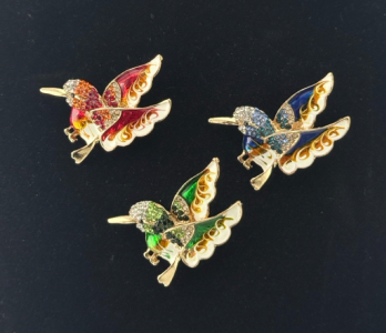 (3) Hummingbird Pins
