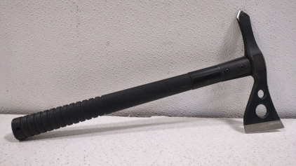 SOG FastHawk- Lighter, Faster, Agile Throwing Hatchet, Versatile Survival Tactical Axe for Competition Throwing and Camping, Hunting and Packing-Black (F06TN-CP)