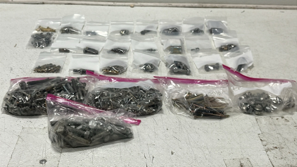 Assorted Nuts, Bolts Screws,