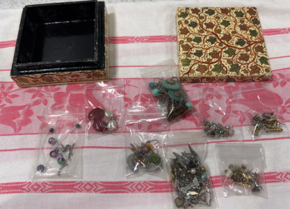Large Assorted Lot of Earrings and more .