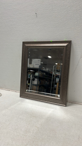 Silver Framed Mirror