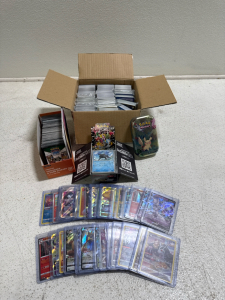Large Lot Of Assorted Pokemon Cards