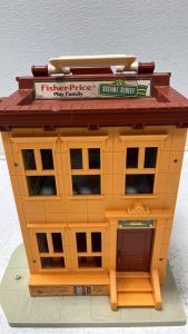 Vintage Fisher Price Sesame Street Playhouse
