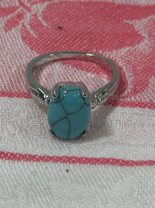 Turquoise Ring Size 10