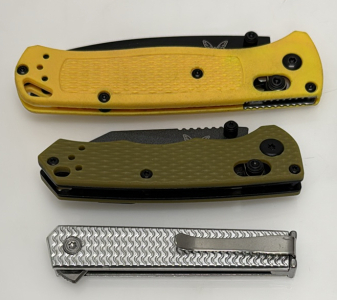 Benchmade & CRKT Folding Knives, AXIS & Frame Lock, Various Styles