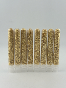 (8) Bottles Of Gold Leaf/ Flake Gold