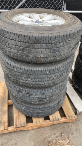 Set Of (4) Goodyear Wrangler Tires