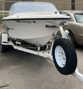 BOAT AND TRAILER