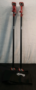 (2) XINQIAO - Third Hand Supports / Cabinet Jacks, Heavy Duty Third Hand Tools W/ Carry Bag. Adjustable Support Pole From 49.2" To 114.2"