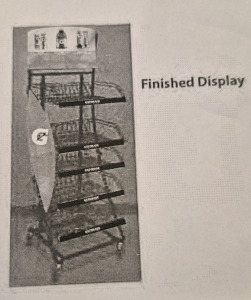 Brand New IMS Fastpak/PepsiCo Graphic Kit and Display, Still In Box!