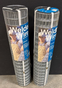 (2) 38" Tall 25' Rolls OF WELDED WIRE