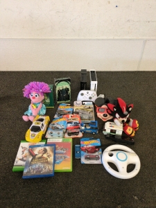 Toys and two Wiis