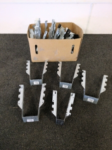 Simpson Strong-Tie LUS210-2Z Double 2x10 Face Mount Hangers.