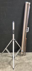 Tripod and Projector Screen on Tripod