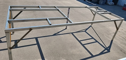 Metal Rack/Stand 9'x3'x2'8"