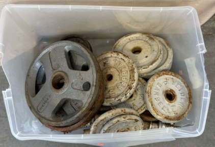 Tote of Various Weights