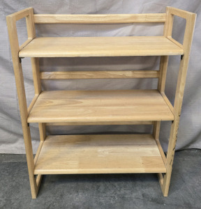 Collapsible Wood Shelf