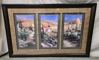 Beautiful Large 3-In-1 Painting