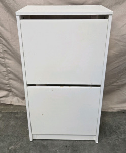 White Shoe Cabinet