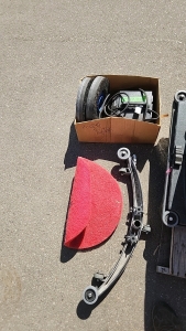 Viper Floor Scrubber and extra Parts and Charger