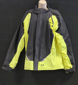 Fly Racing Aurora Motorcycle Jacket, XL, Black/Yellow