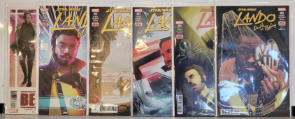 Star Wars Lando Double Or Nothing Comic Books #1-5 And Beckett #1