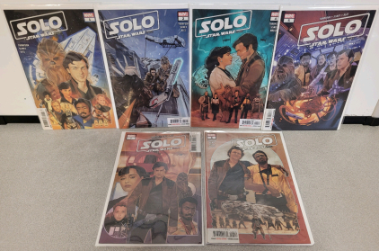 Solo: A Star Wars Story Comic Books #1,2 And #4-7
