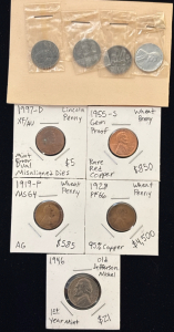 Variety Of US Coins