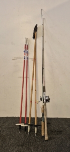Fishing Poles, Walking Ski Pools